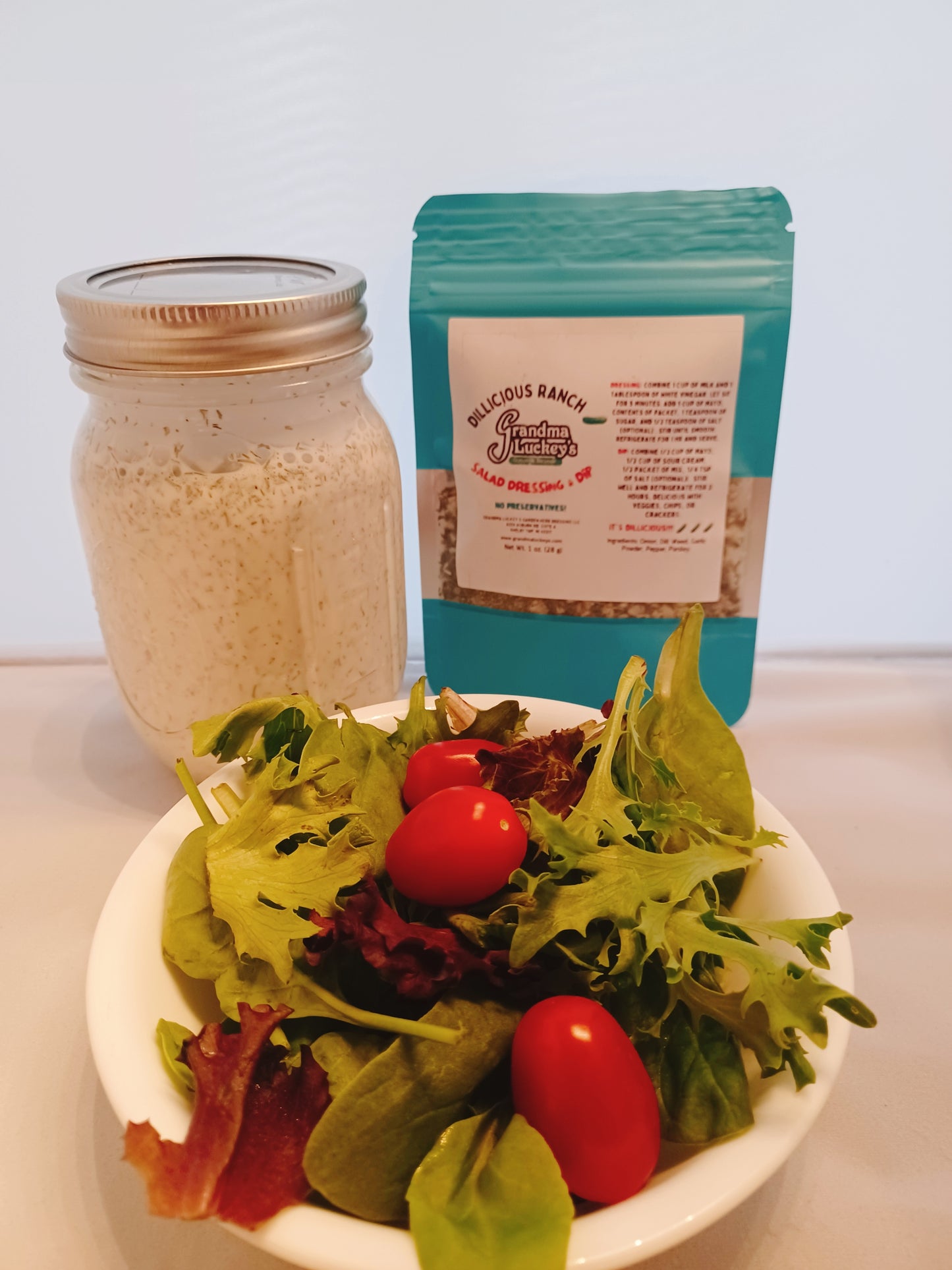 Dillicious Ranch Salad Dressing & Dip
