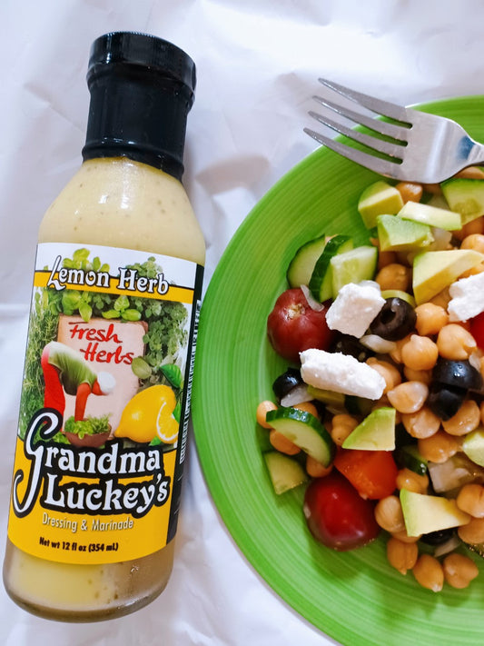 Grandma Luckey's Lemon Chickpea Salad