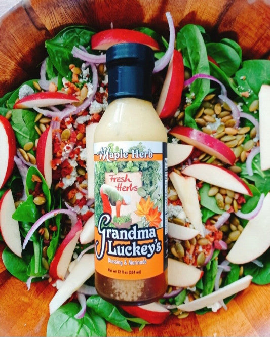 Grandma Luckey's Maple Spinach Salad