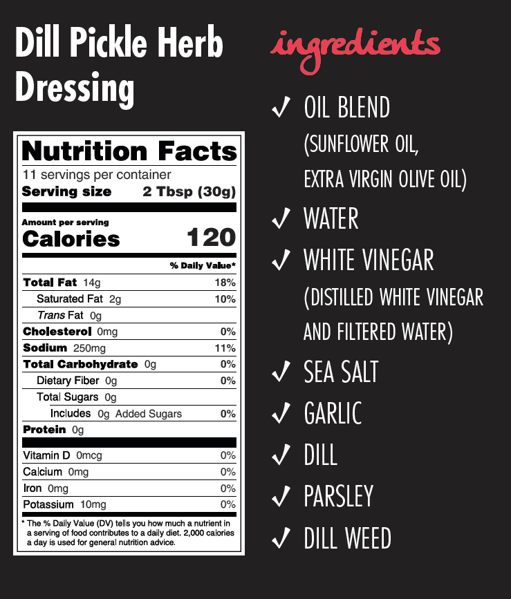Dill Pickle Herb Dressing