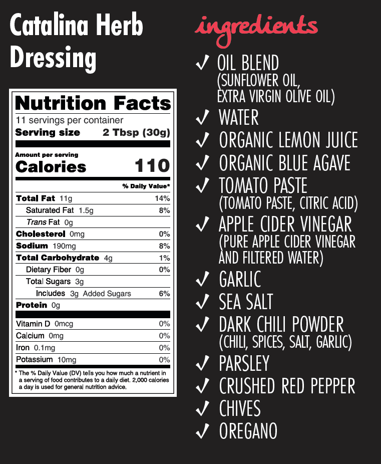 Catalina Herb Dressing