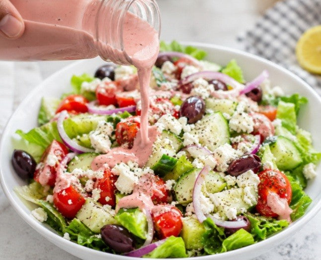Pink Perfection Greek Dressing